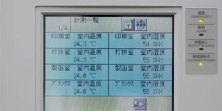 温度・湿度調整